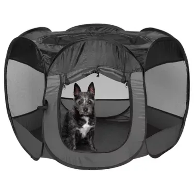 FurHaven Portable Mesh Pet Playpen