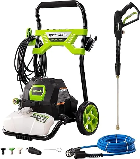 Greenworks 2000 PSI Electric Pressure Washer GPW2003