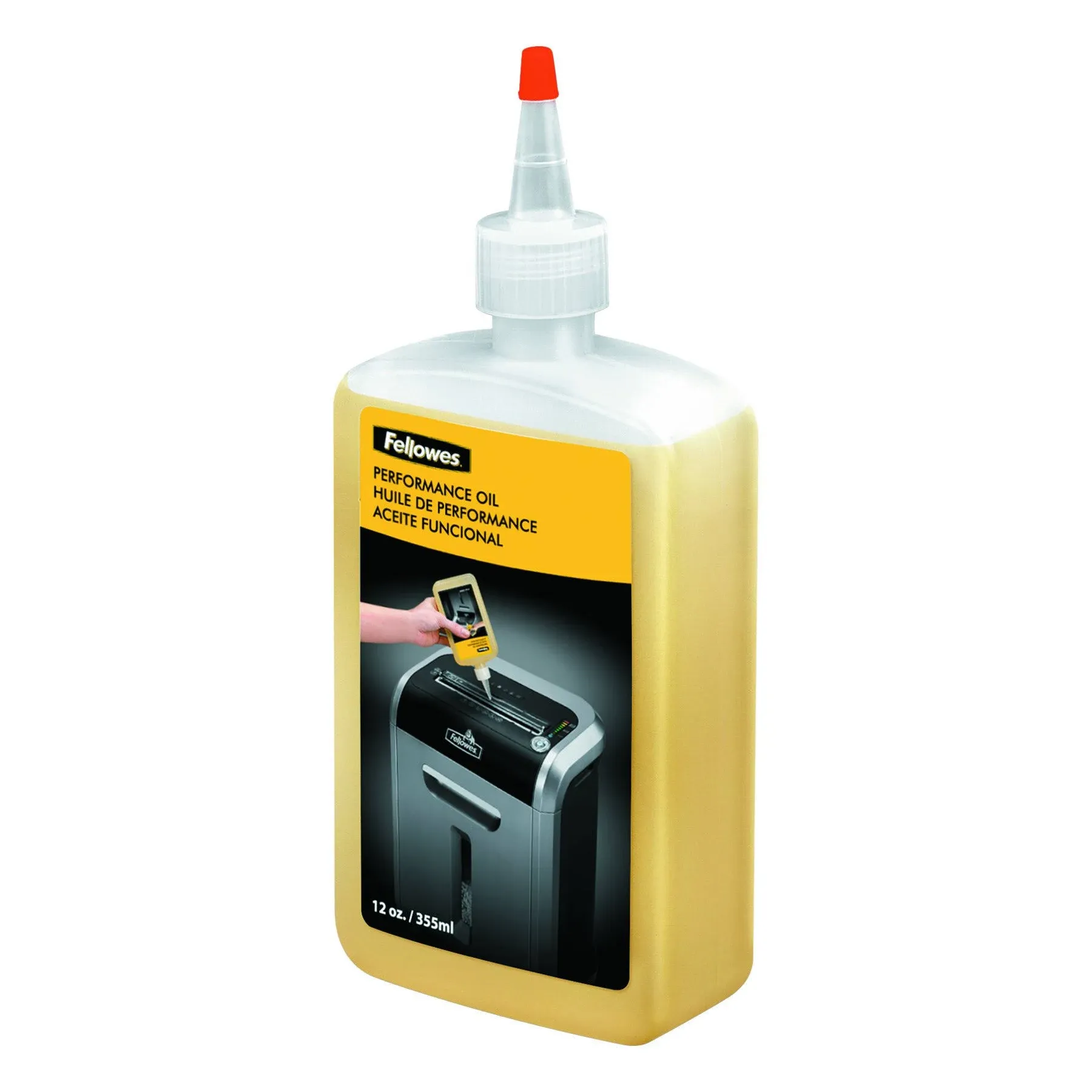 Fellowes - Powershred Performance Oil -  12 oz. Bottle w/Extension Nozzle - Sam's Club