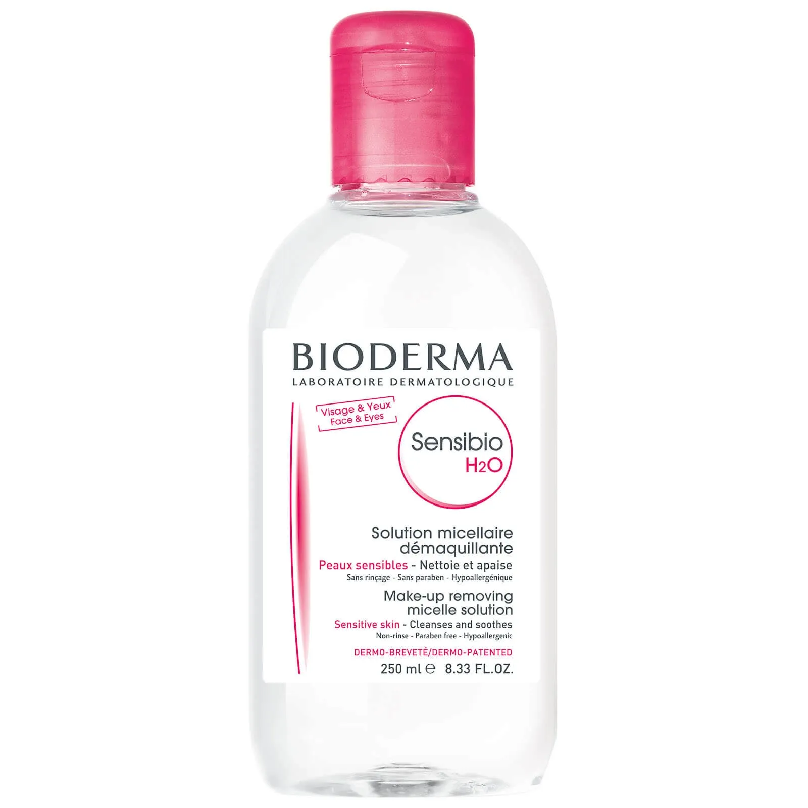 Bioderma Sensibio H2O Cleanser - 8.33 fl oz bottle