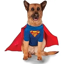 Rubies Big Dog Boutique Superman Dog Costume for Themed Parties and Halloween, XX-Large