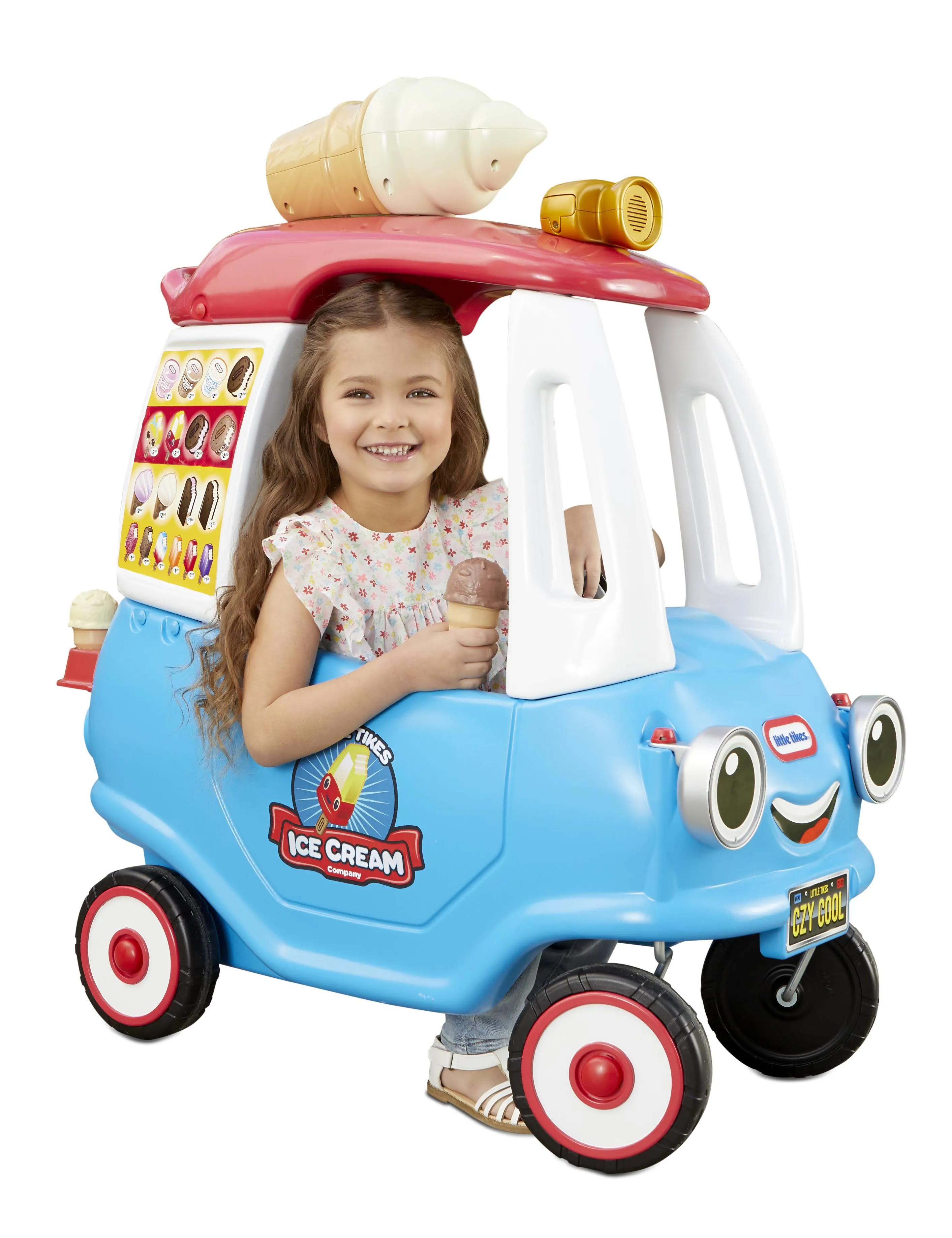 Little Tikes Cozy Ice Cream Truck Ride-On