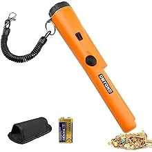 Dmyond Metal Detector Pinpointer, Professional Waterproof Handheld Pin Orange 