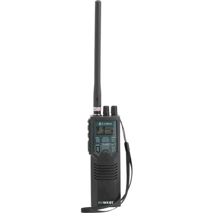 Cobra 40-Channel Handheld CB Radio HH50WXST