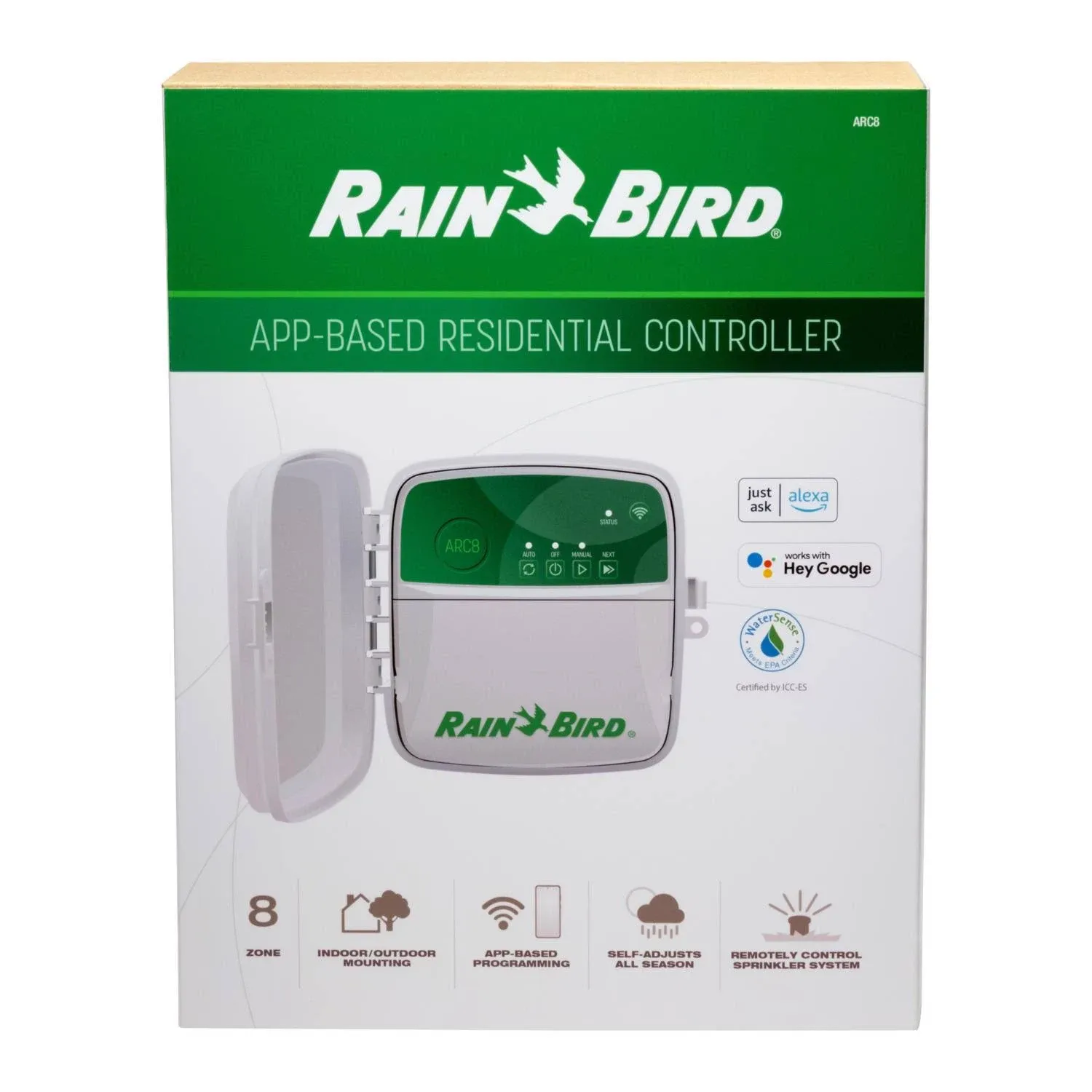 Rain Bird Rainbird ARC8 8-Zone Irrigation Controller BRAND NEW