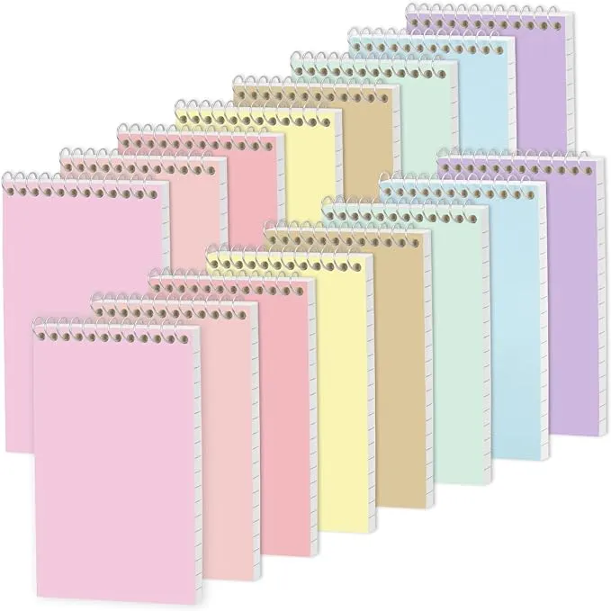 EOOUT 16 Pack Small Notebooks 3X5, Spiral Notepads Pocket Notebook, Memo