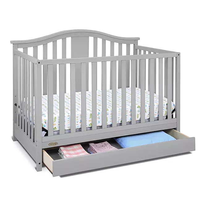 Graco Solano 4-in-1 Convertible Crib with Drawer, Choose Color - Sam's Club