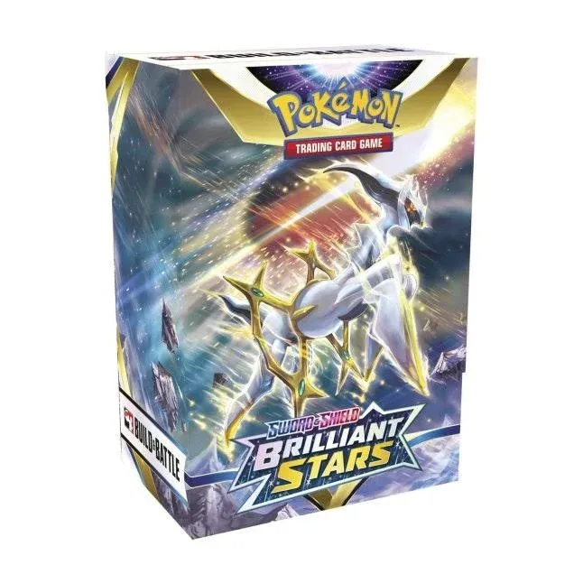 Pokemon Sword and Shield Brilliant Stars Build and Battle Box - 4 Booster Packs