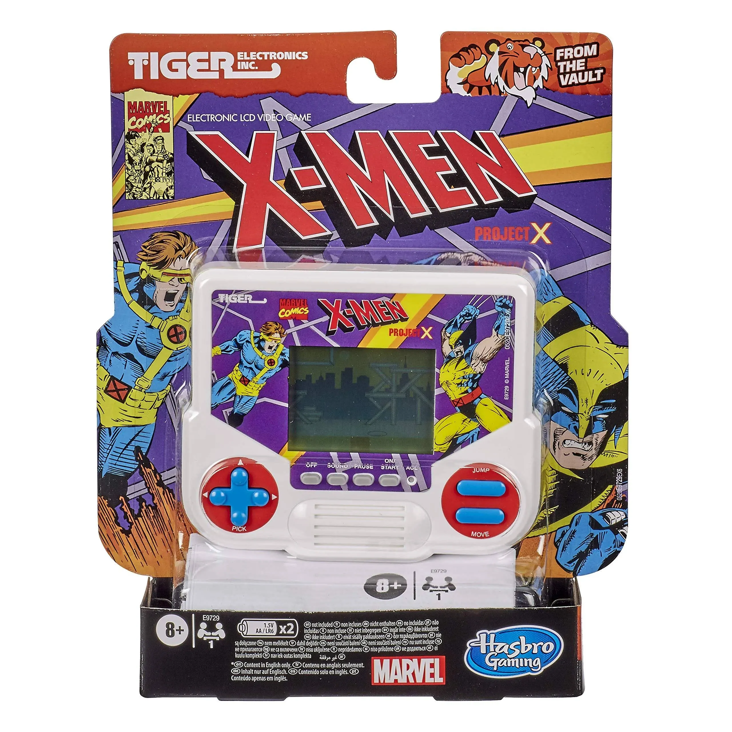 Tiger Electronics X-Men Project X LCD Video Game