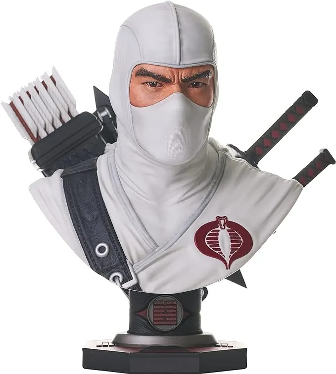 G.I. JOE LEGENDS 3D STORMSHADOW 1/2 BUST STATUE