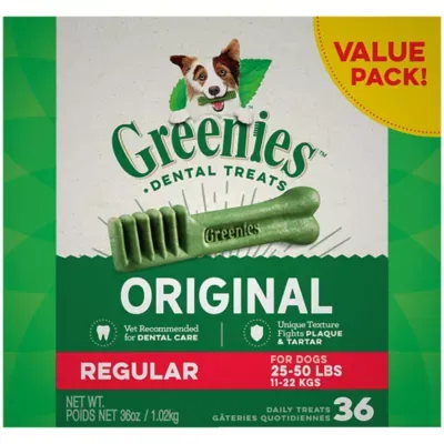 Greenies Original Regular Dental Dog Treats, 54 oz.