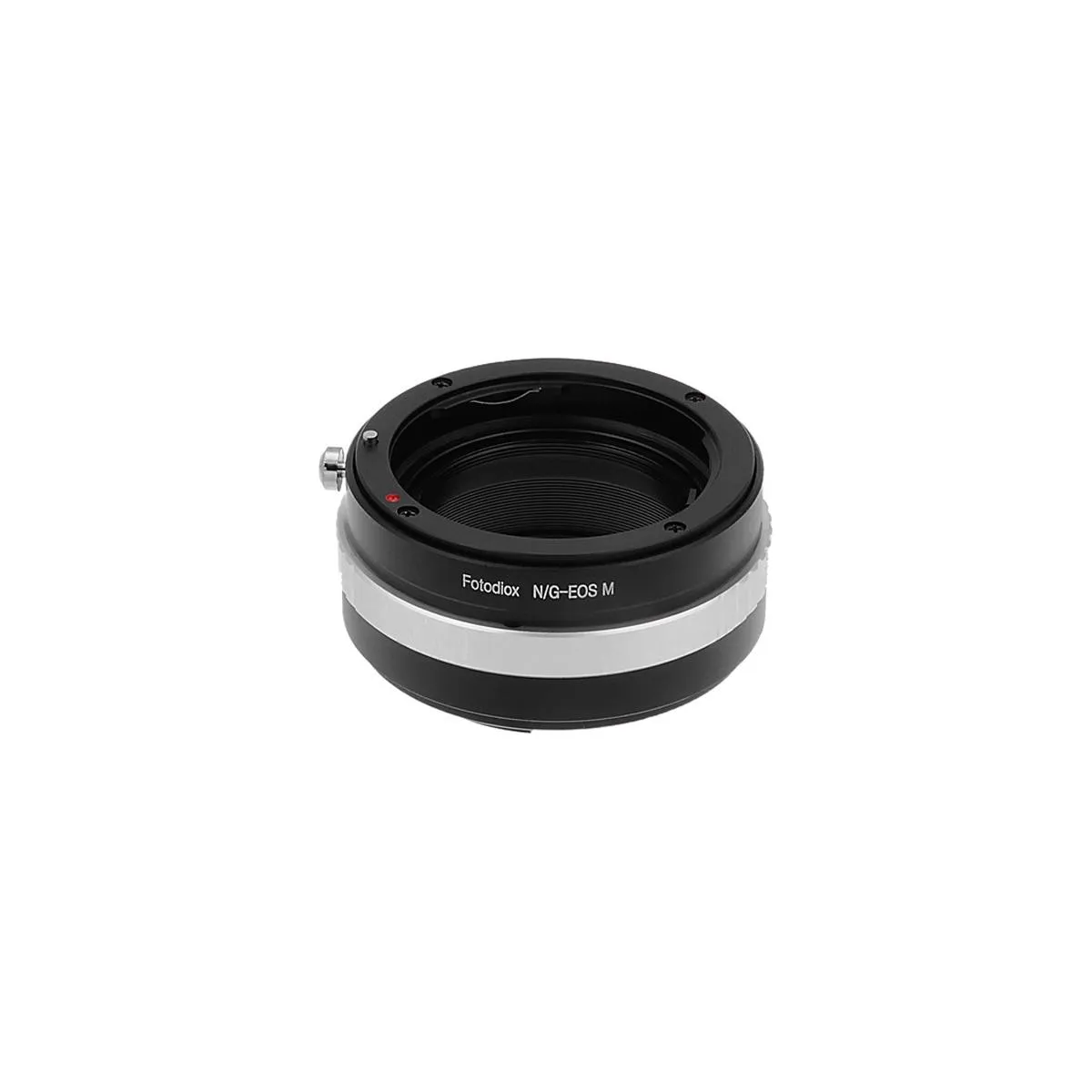 Fotodiox Pro Lens Mount Adapter - Nikon F Mount G-Type D/SLR Lens to Canon Eos M (EF-M Mount) Mirrorless Camera Body with Built-in Aperture Control