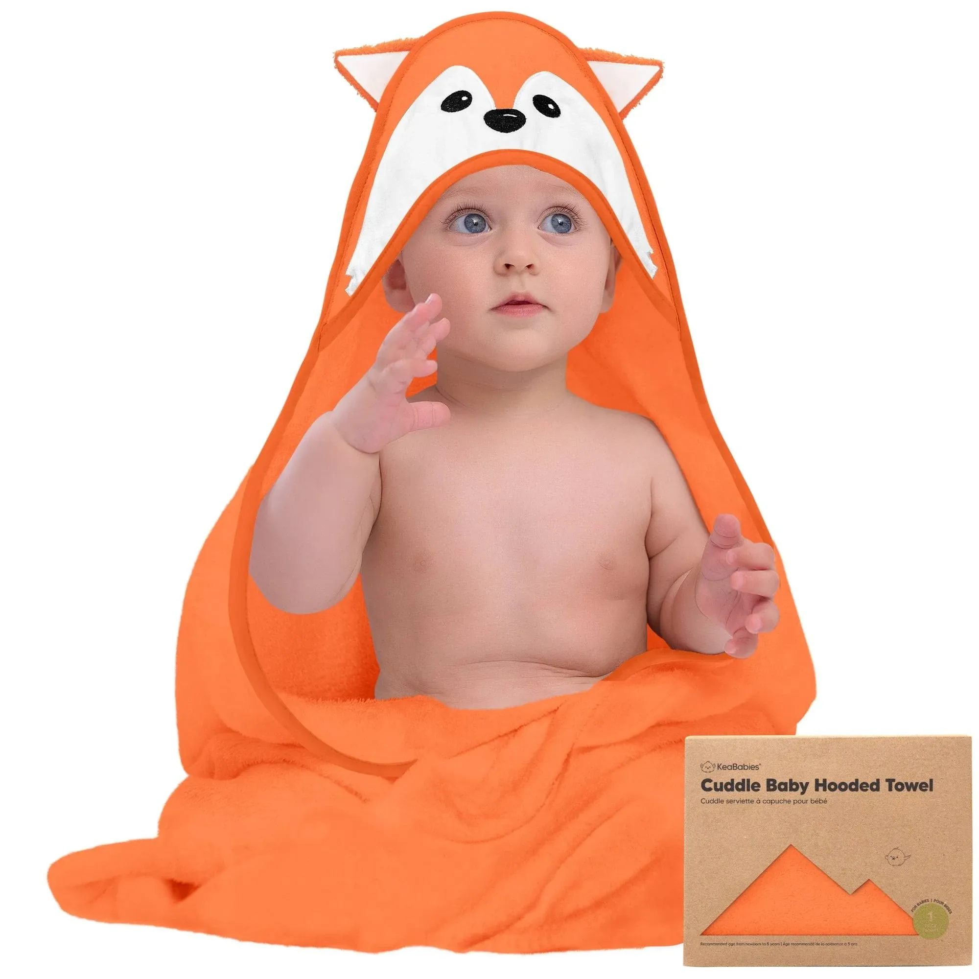 Cuddle Baby Hooded Towel (Fox)