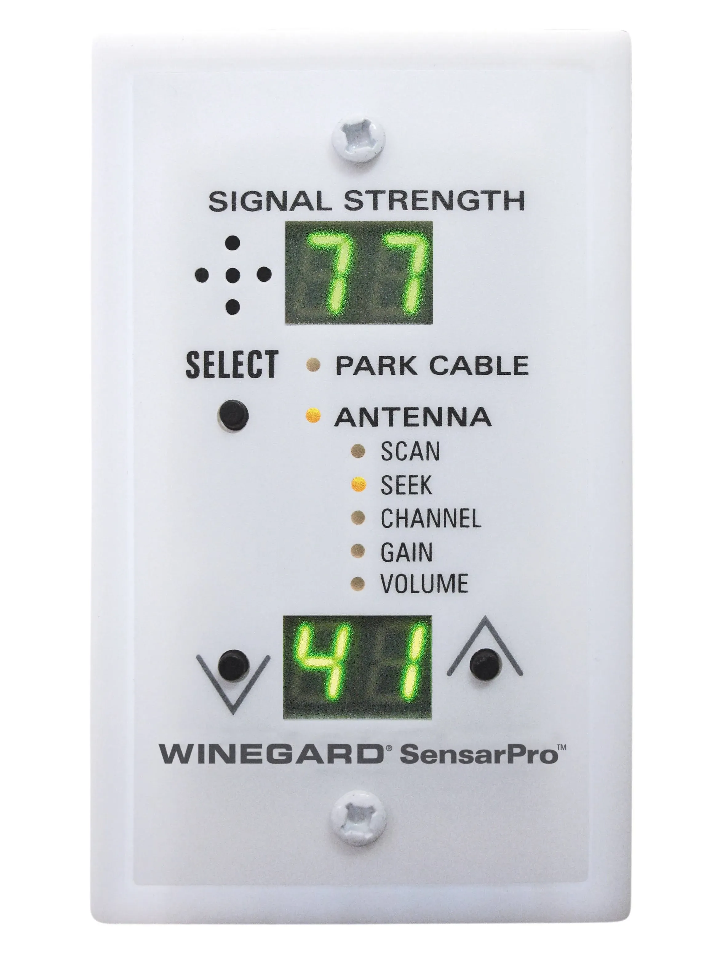 Winegard RFL-342 SensarPro TV Signal Meter - White