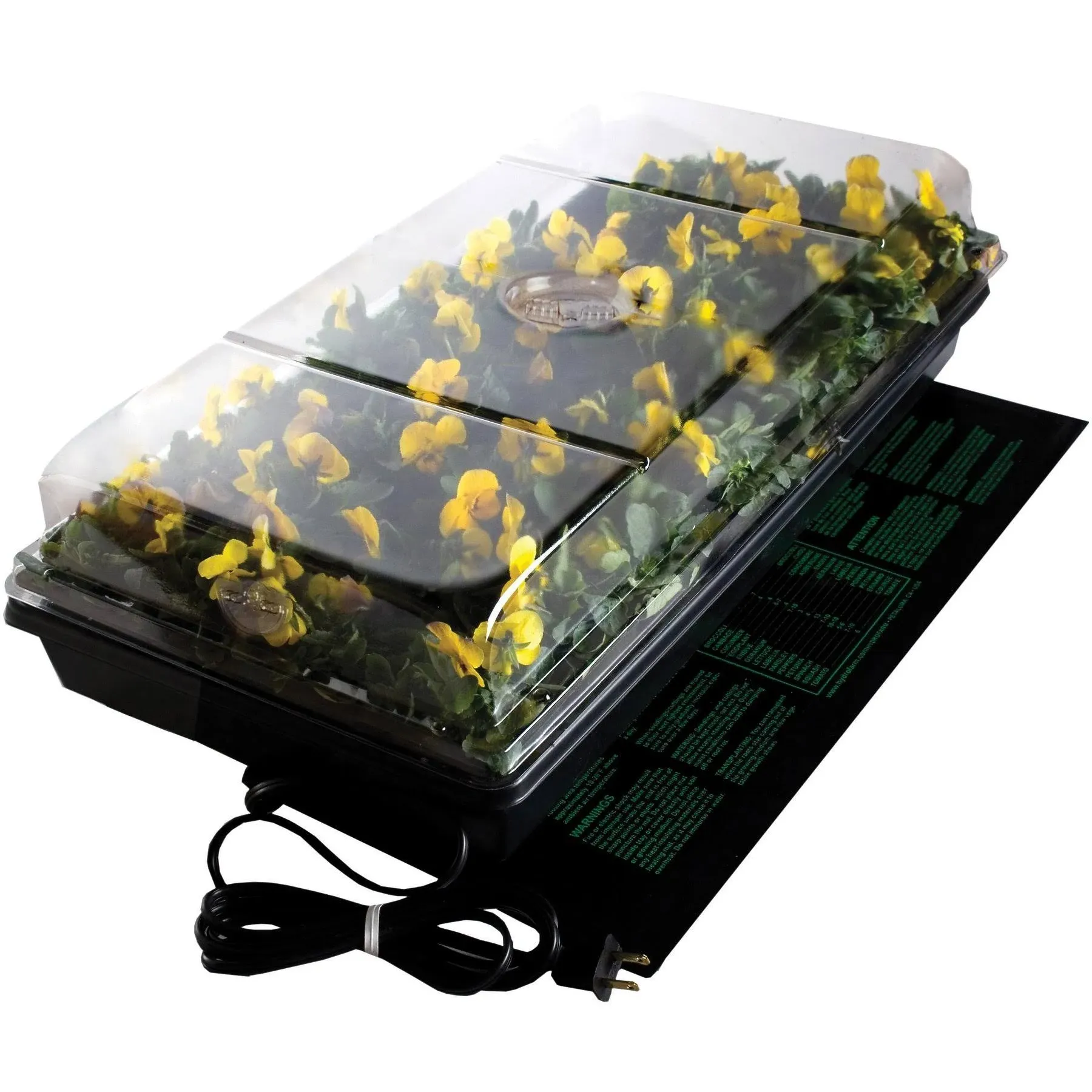 Hydrofarm CK64050 Germination Station with Heat Mat