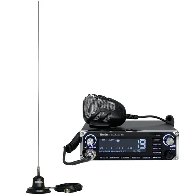 Uniden BEARTRACKER 885 Hybrid CB Radio/Digital Scanner