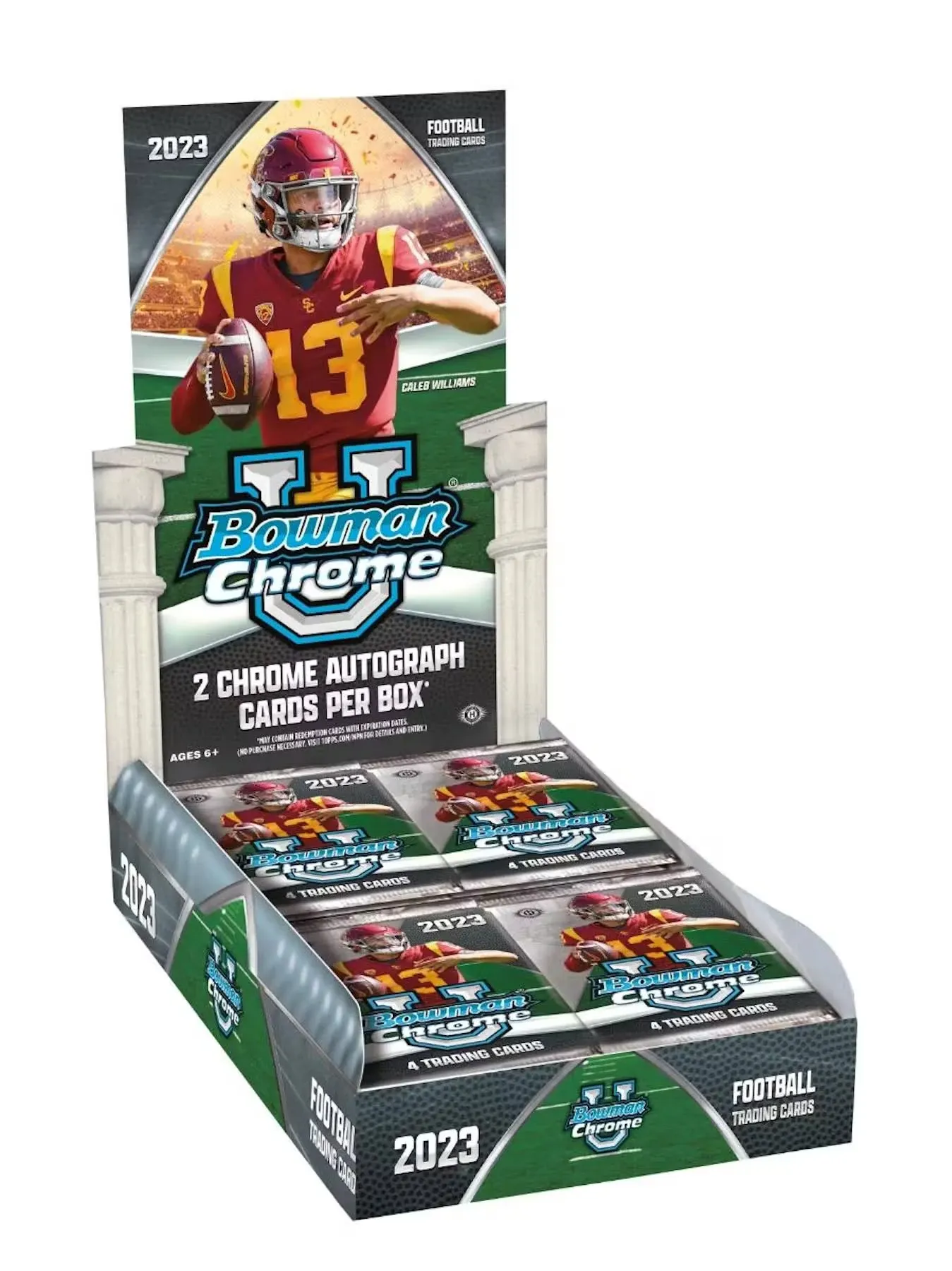 2023 Bowman University Chrome Hobby Football, Box