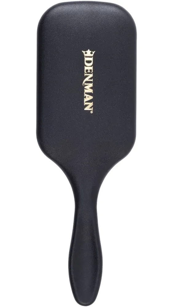 Denman Petite Detangler for Fast and Comfortable Detangling and Blow Drying D38 - Combination of D3 Styling Pins & Paddle Brush (Black)