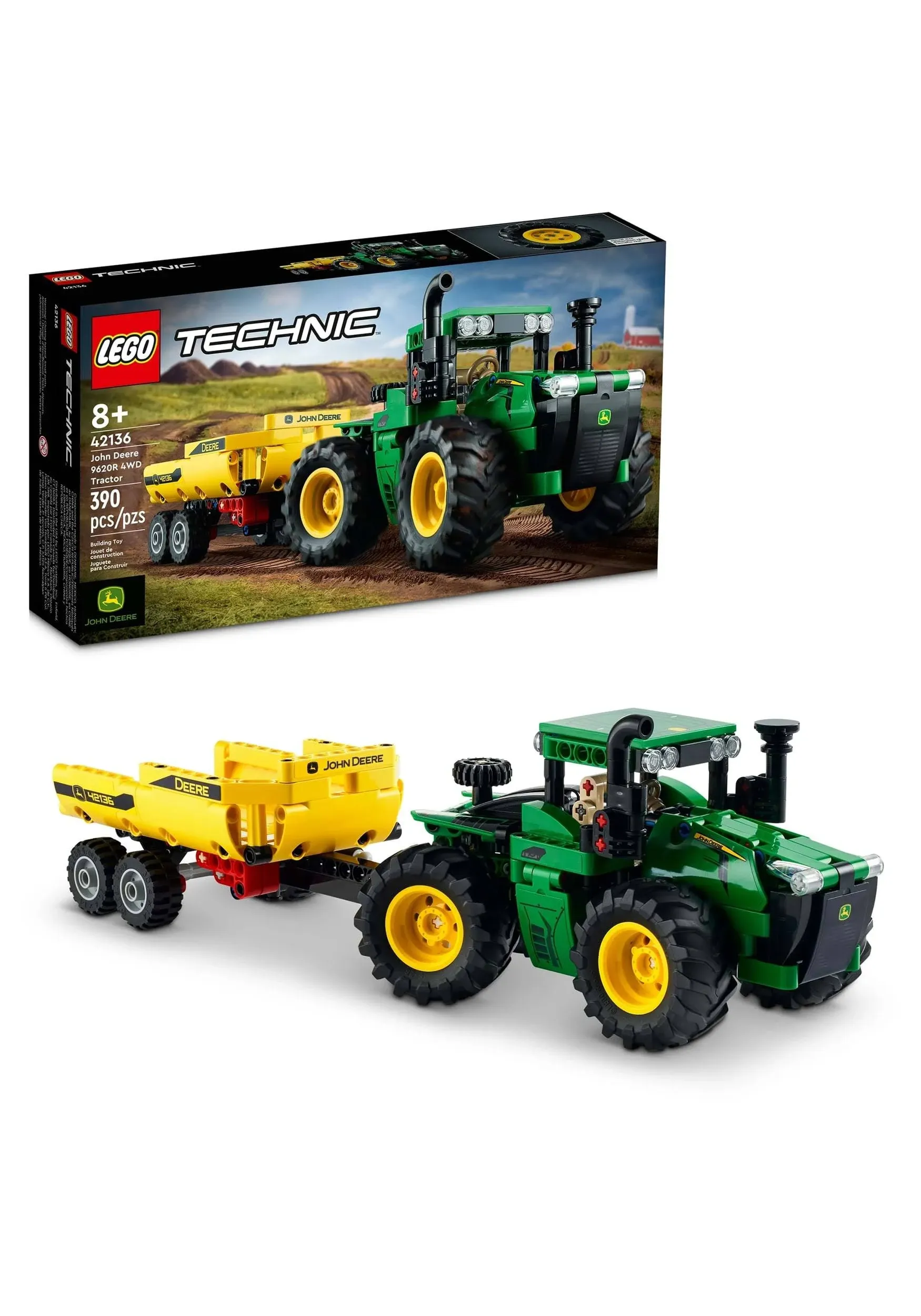 LEGO Technic - 42136 - John Deere 9620R 4WD Tractor