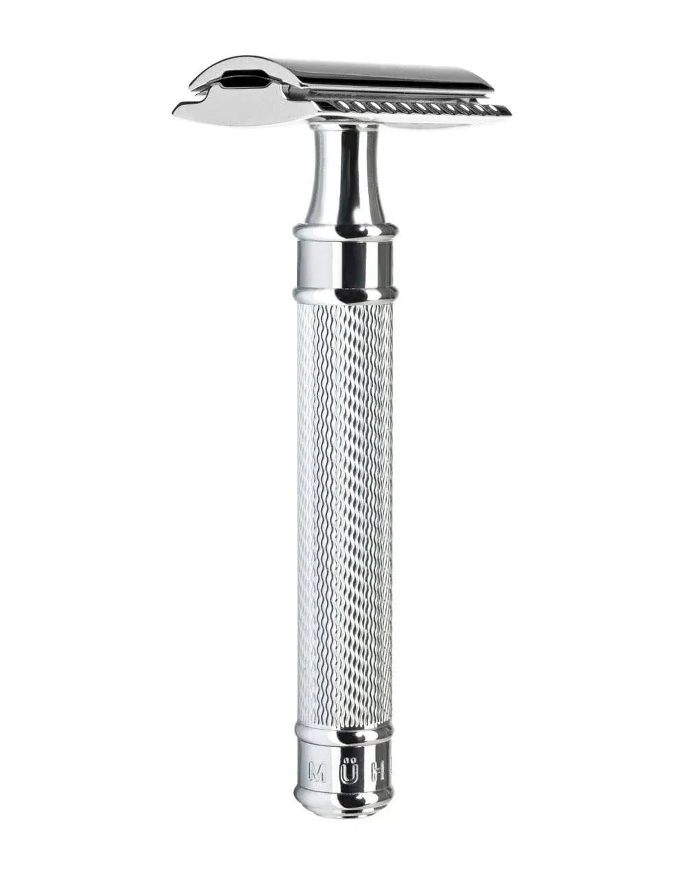 Mühle - R89 Grande Traditional Chrome Safety Razor (Closed Comb)