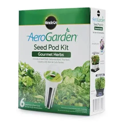 AeroGarden Gourmet Herb Seed Pod kit - 6 count