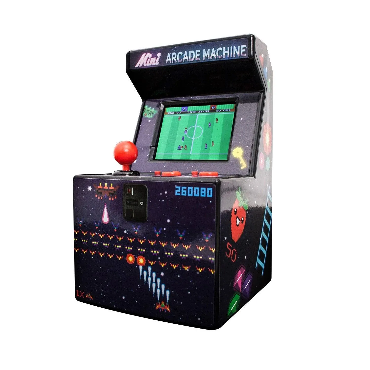 Mini Arcade Machine 240 In-Built Games 8-Bit Retro Arcade Games