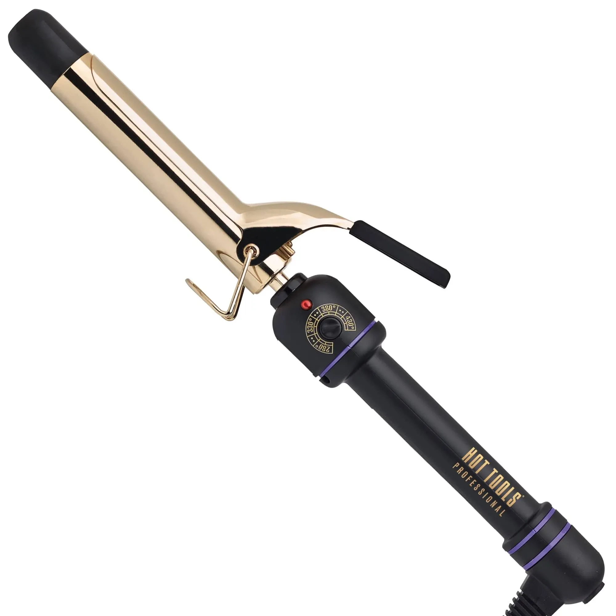 Hot Tools 24K Gold Pro Artist Curling Iron 1 inch | Long Lasting, Defined Curls