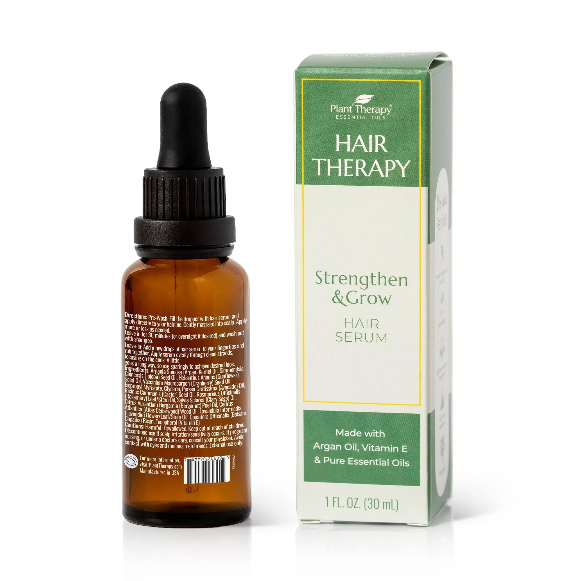 Plant Therapy Hair Therapy Strengthen & Grow Hair Serum