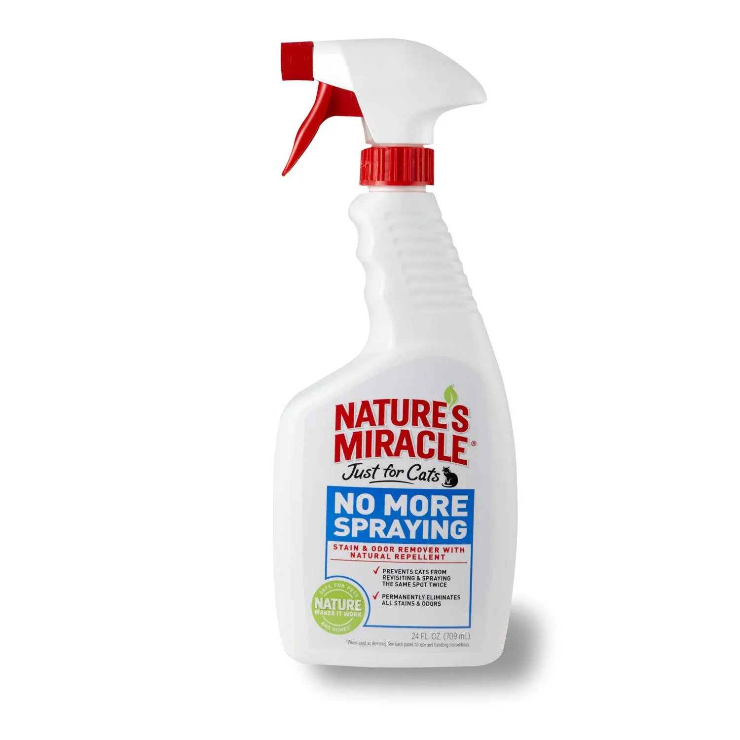 Nature's Miracle Just For Cats No More Spraying Stain Odor Remover - 24 fl oz bottle