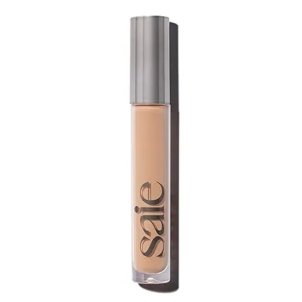 Saie Hydrabeam Concealer - Light Coverage Brightening + Hydrating Creamy Under Eye Concealer - Shade 4 (0.2 oz)