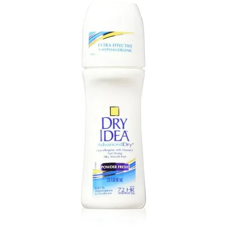 Dry Idea Antiperspirant Deodorant Roll On Powder Fresh