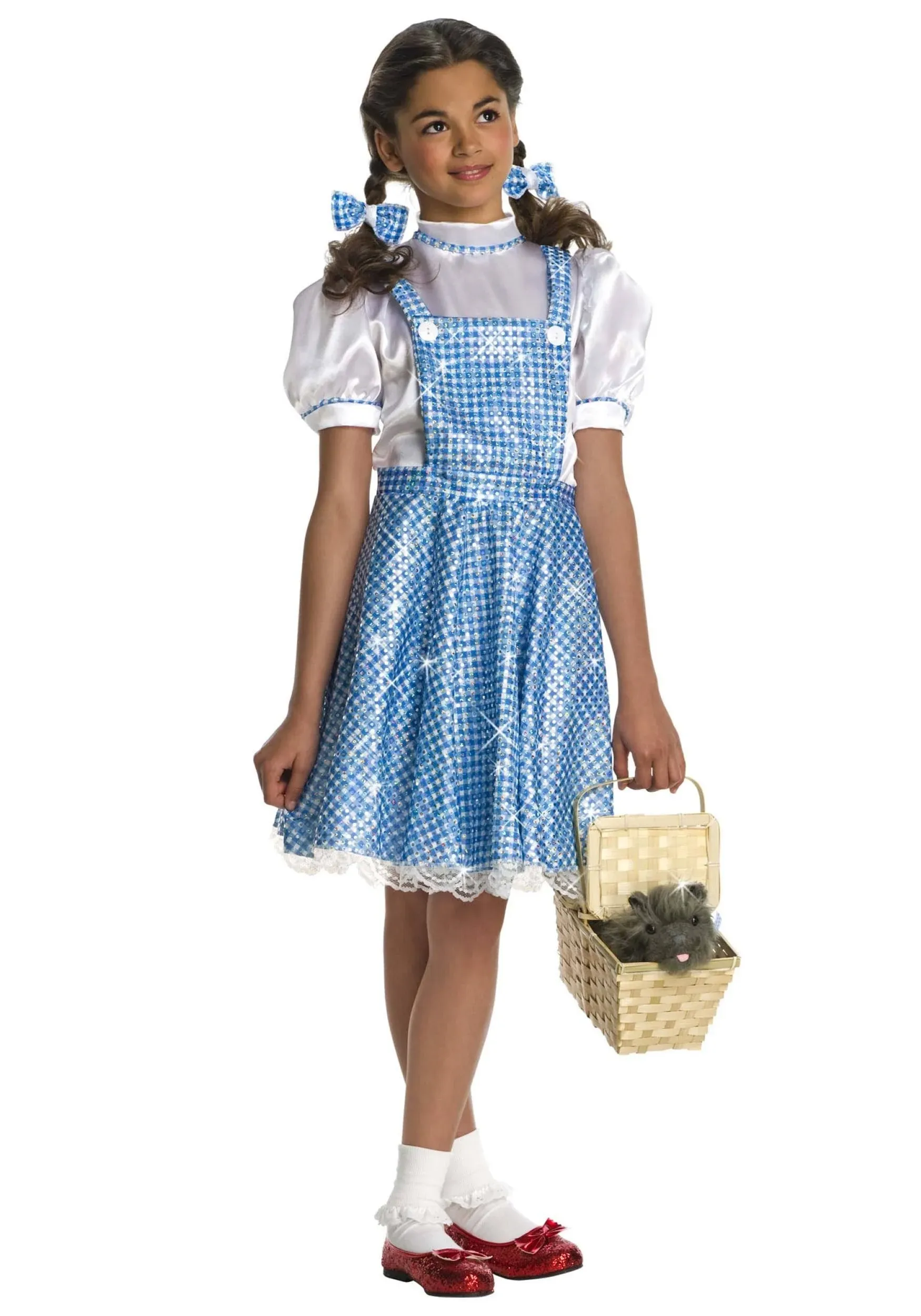 Rubie's Costume The Wizard of Oz Dorothy Child Halloween Costume, Blue/White, S