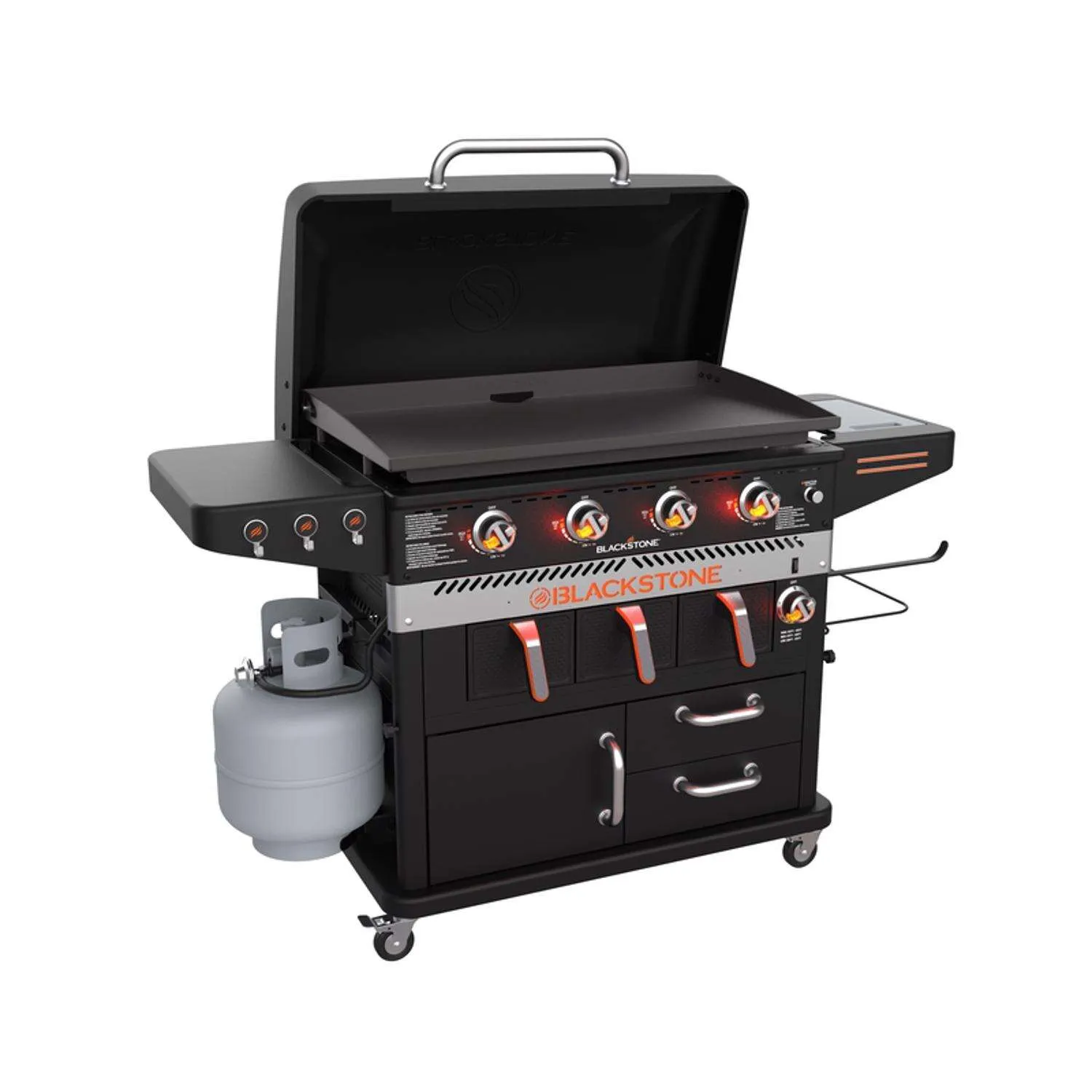 Blackstone Patio Series 4-Burner 36" Griddle with Air Fryer