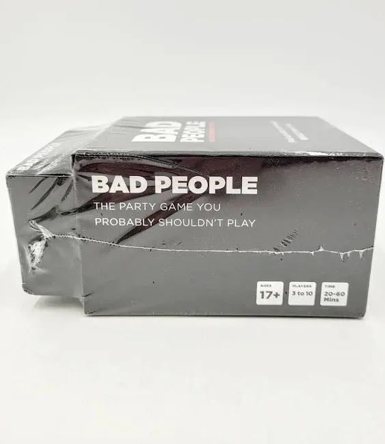 Bad People Party Card Game (adults Over 17)