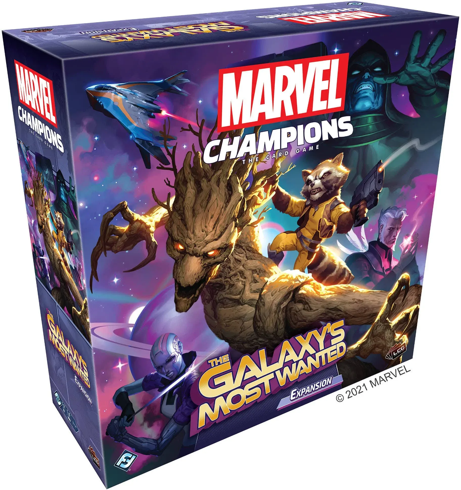 Marvel Champions The Card Game The Galaxy's Most Wanted CAMPAIGN EXPANSION - Cooperative Strategy Game for Kids and Adults, Ages 14+, 1-4 Players, 45-90 Min Playtime, Made by Fantasy Flight Games