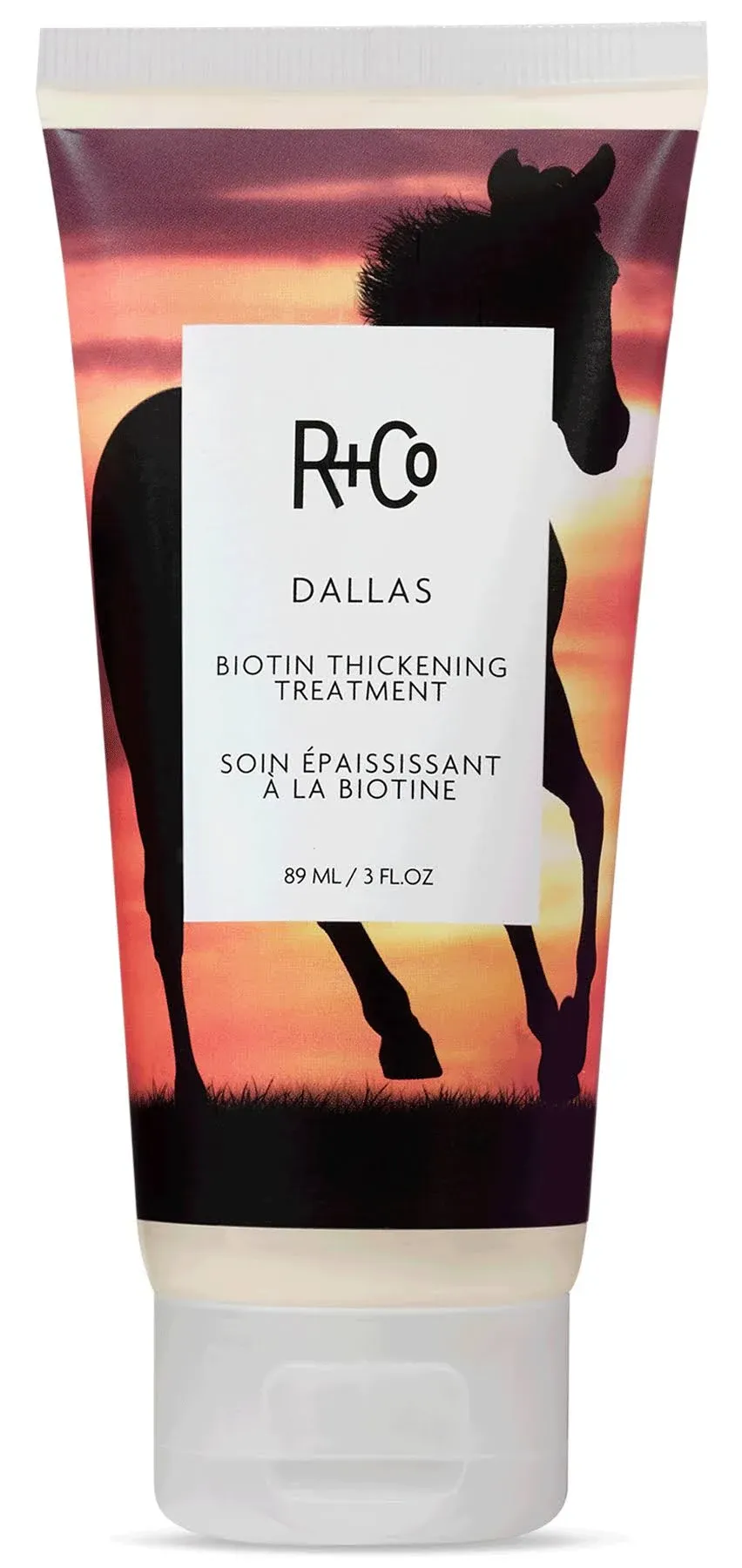 R+Co Dallas Biotin Thickening Treatment | Lasting Volume + Strengthens Hair + Builds Texture | Vegan + Cruelty-Free | 3 Oz