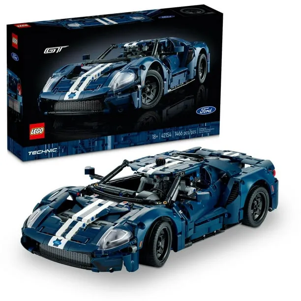 Brand New Sealed LEGO 18 + Technic 2022 Ford GT 42154 1466 Pieces Car Model Set