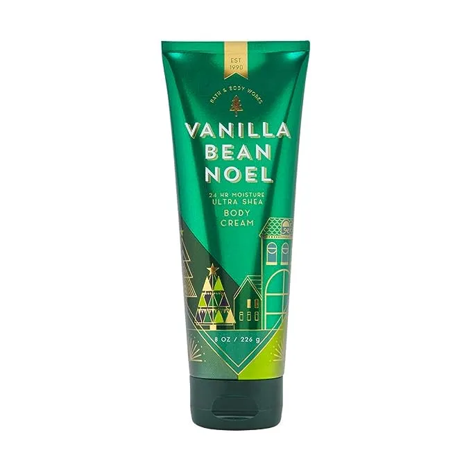 Vanilla Bean Noel Ultra Shea Body Cream Bath Body Works B&amp;BW 8z 226g NEW + More 