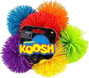 Koosh 3 Ball -- Assorted Colors 3-Pack -- Easy to Catch Hard to Put