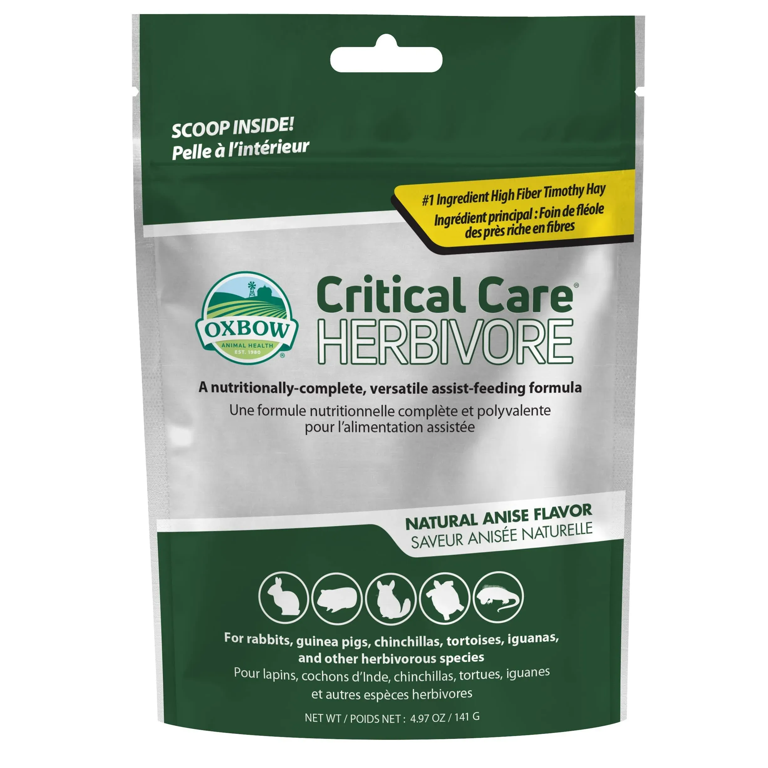 Oxbow Critical Care for Herbivores: Anise Flavor