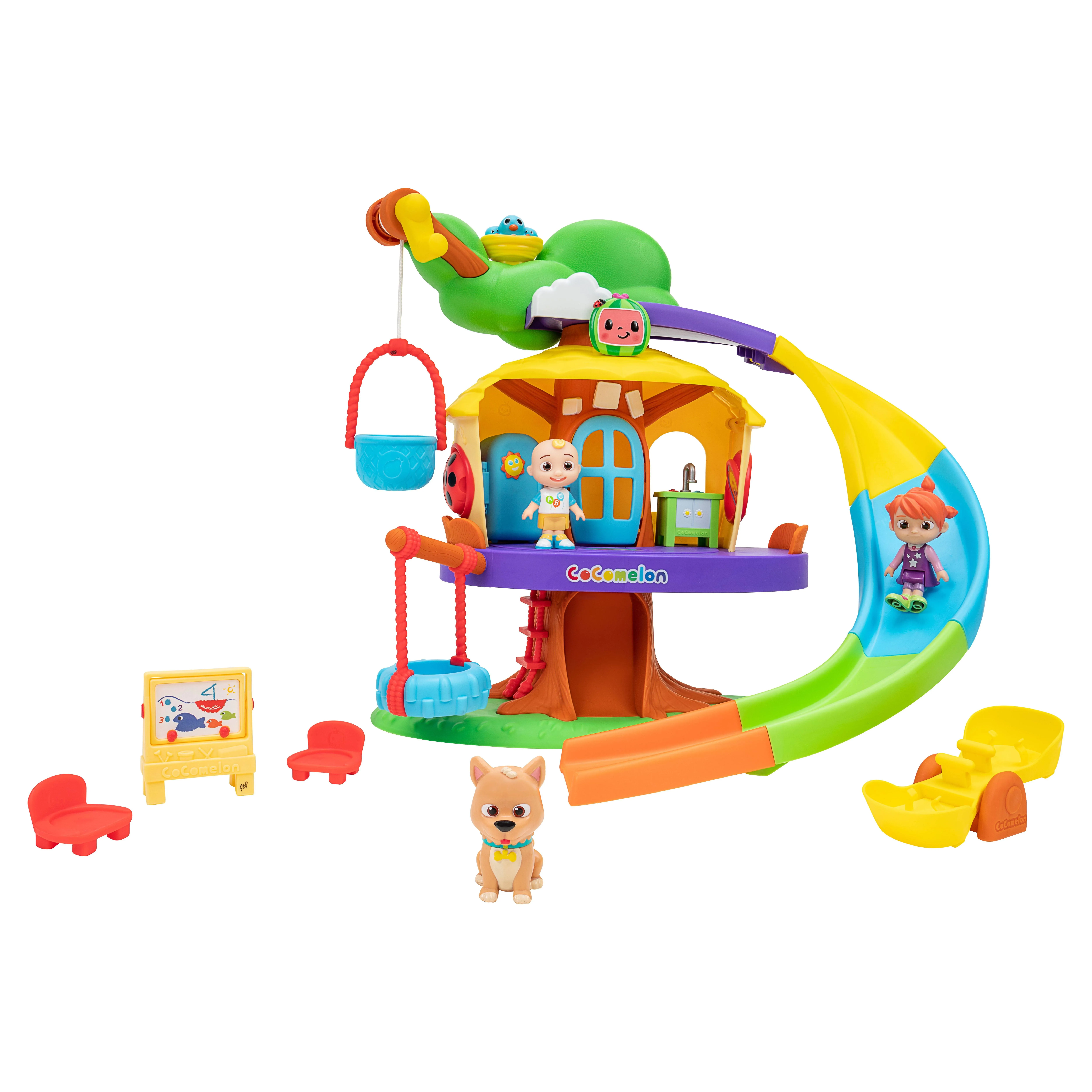 CoComelon Deluxe Clubhouse Playset - Sound Effects New 15 Pieces