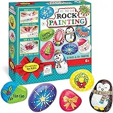 Creativity for Kids Hide & Seek Holiday Rock Painting Kit