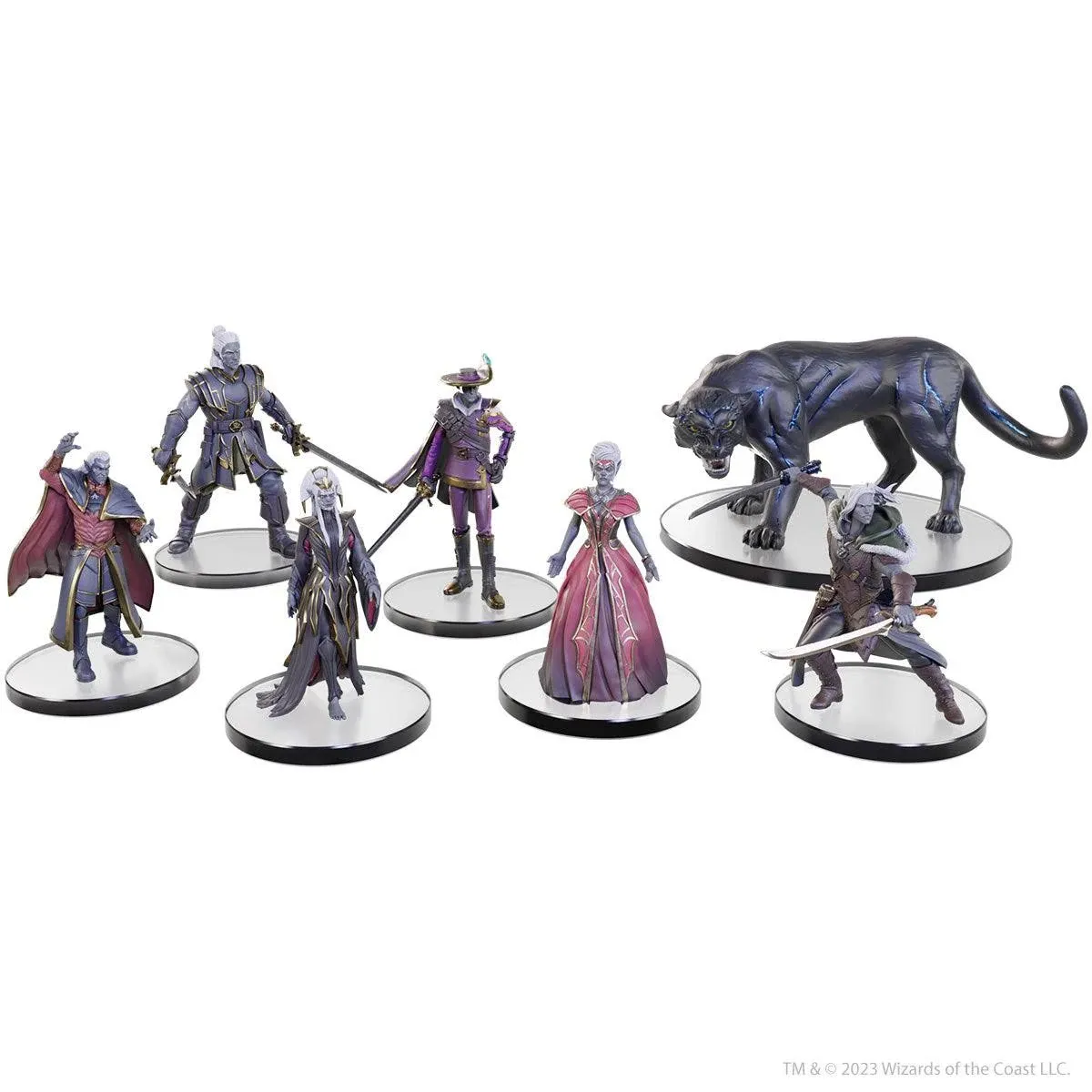 WizKids D&amp;D Premium Legend of Drizzt 35th Anniversary - Family &amp; Foes New