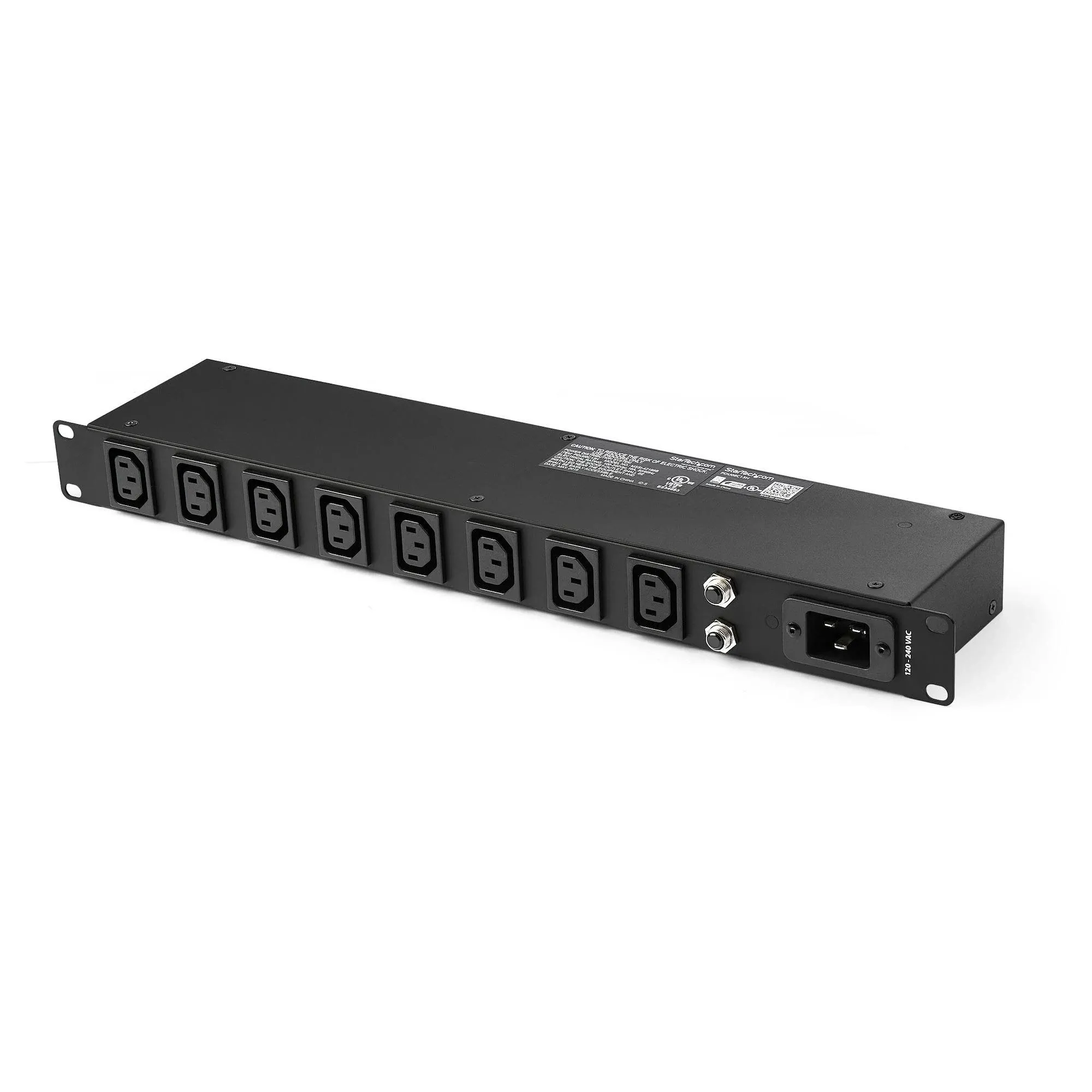 StarTech.com PDU08C13H 8-Port Rack-Mount PDU - C13 Outlets