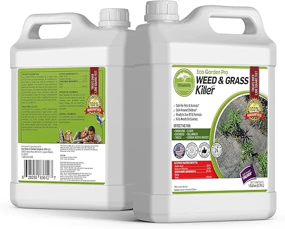 Eco Garden Pro Organic Vinegar Weed Killer Spray