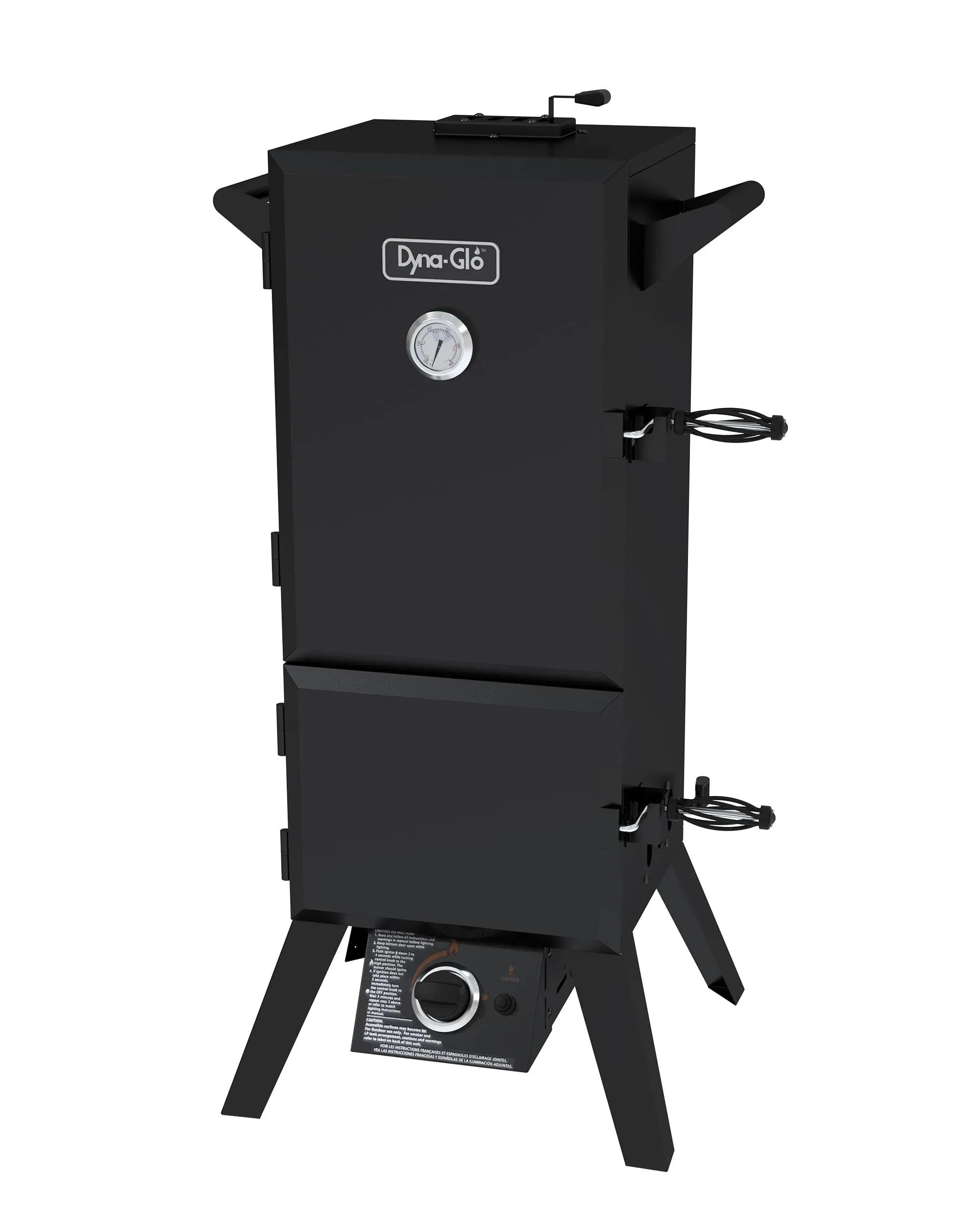 Dyna-Glo 784-Sq in Black Gas Smoker