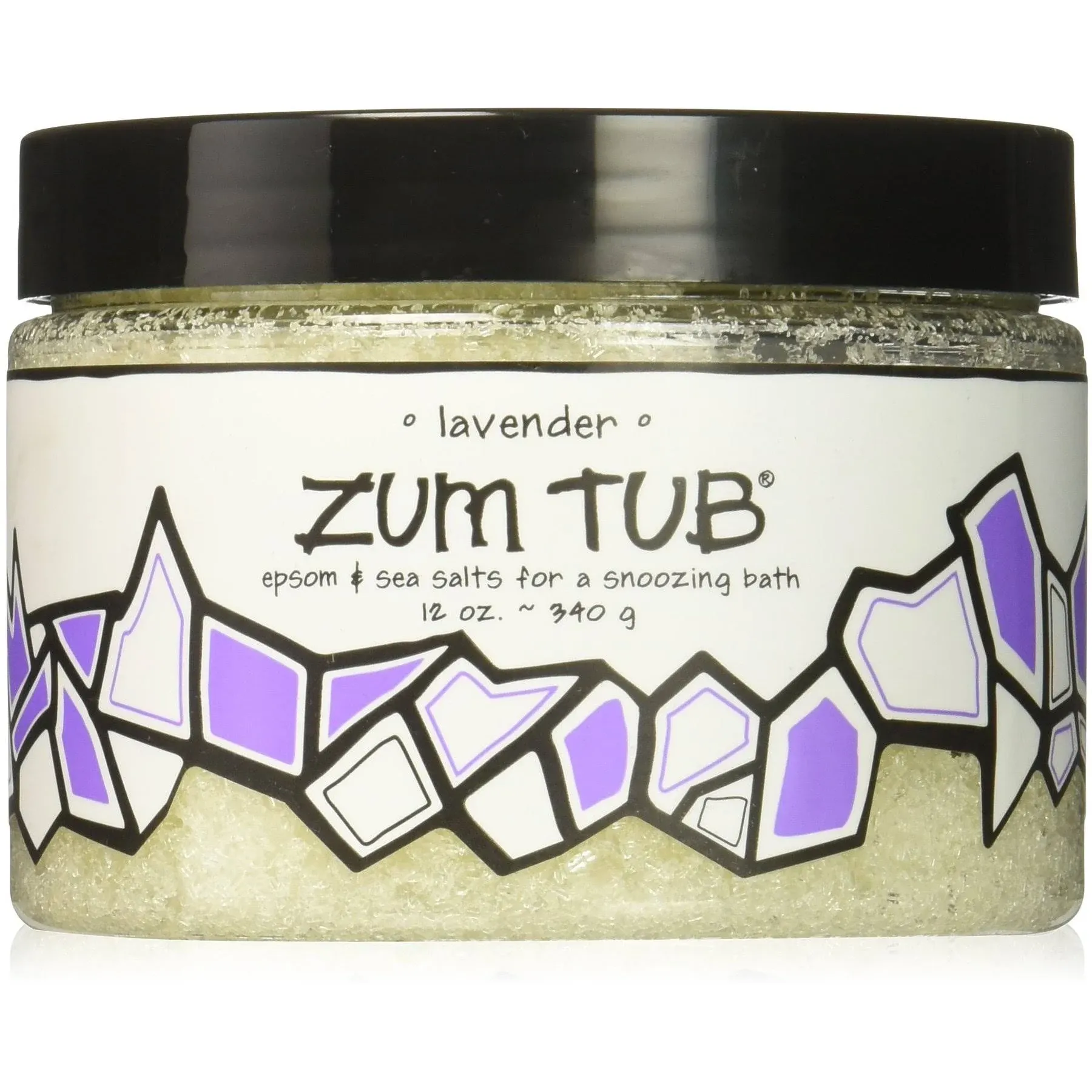 Zum Tub Bath Salts, Lavender - 12 oz