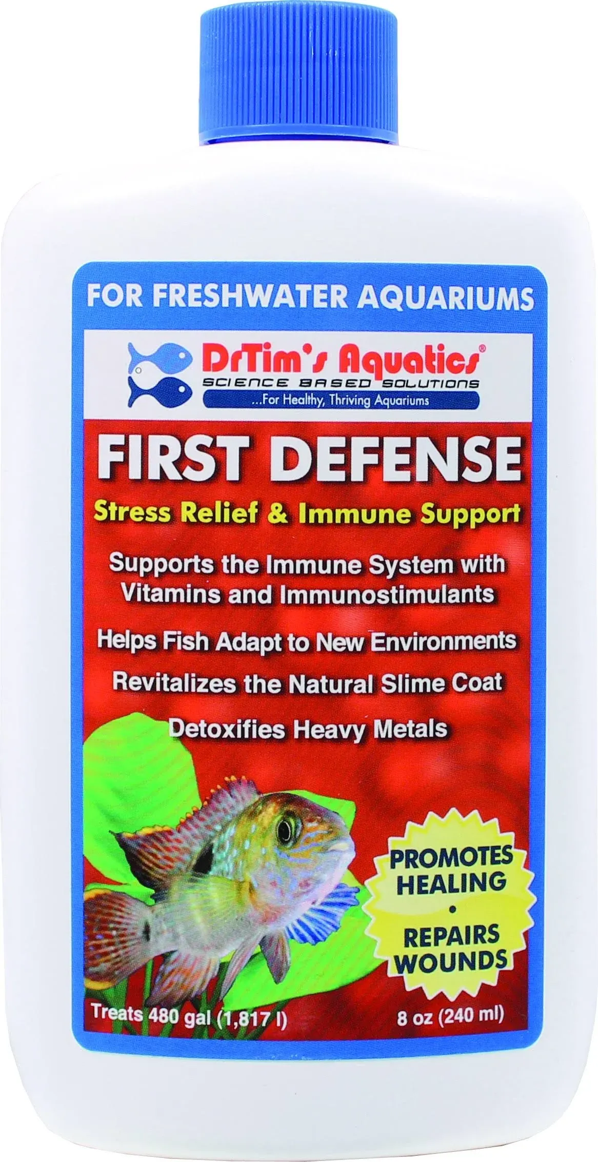 Dr Tim's Aquatics First Defense for Freshwater Aquariums