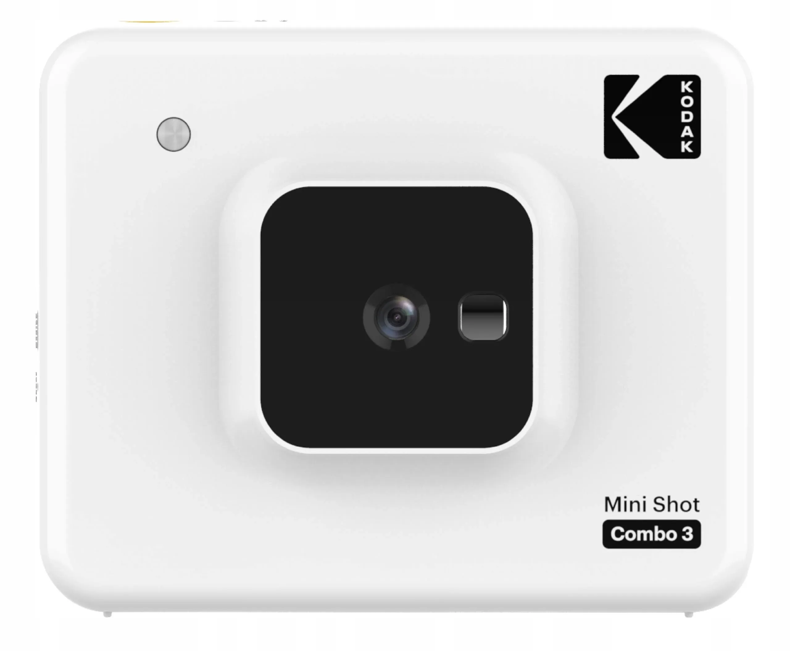 KODAK All-New Mini Shot 3 Square Instagram Size Bluetooth Instant Camera & Printer with 4PASS Technology - White