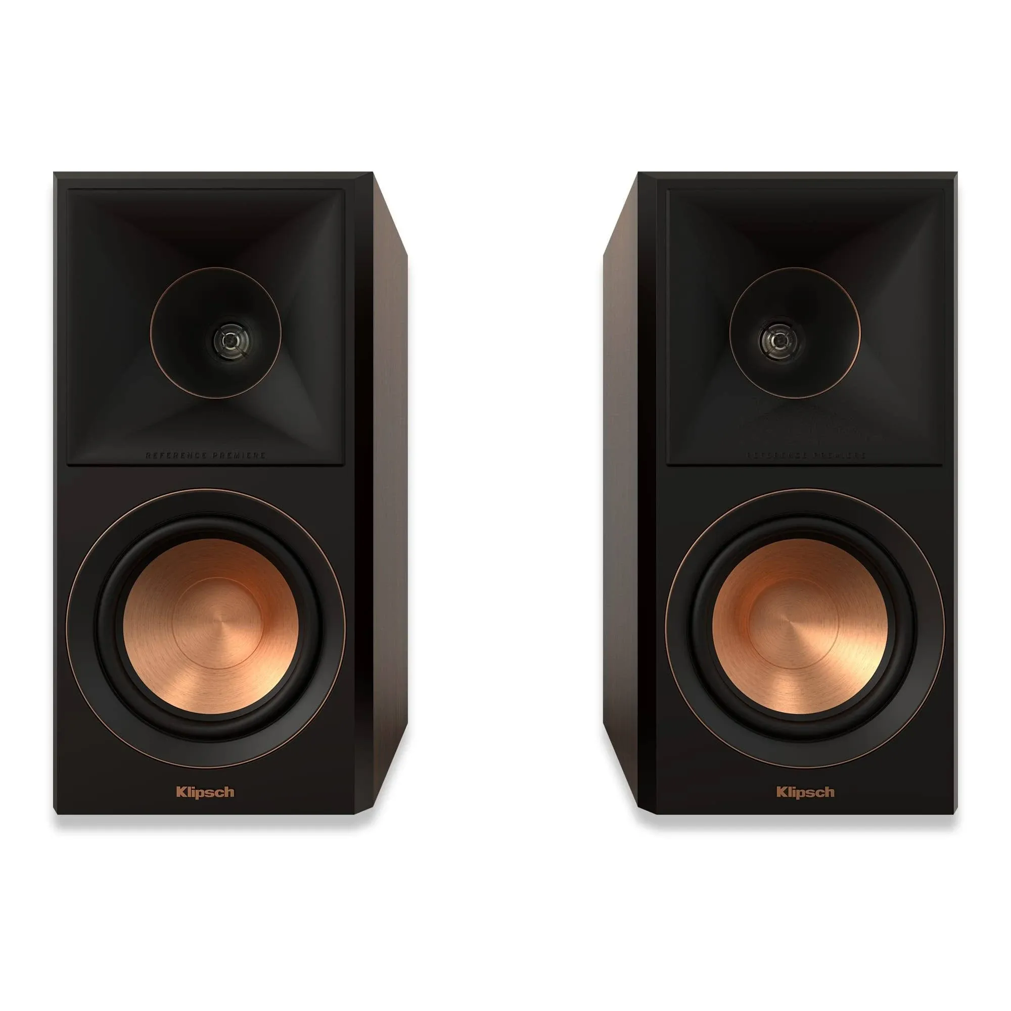 klipsch Reference Premiere RP-500M II Walnut Bookshelf Speakers